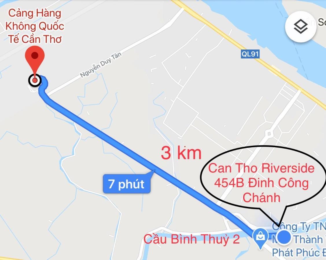 Can Tho Riverside Hostel Binh Thuy Eksteriør bilde